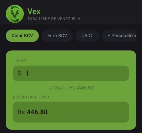 VEX - FREE EXCHANGE RATE APP